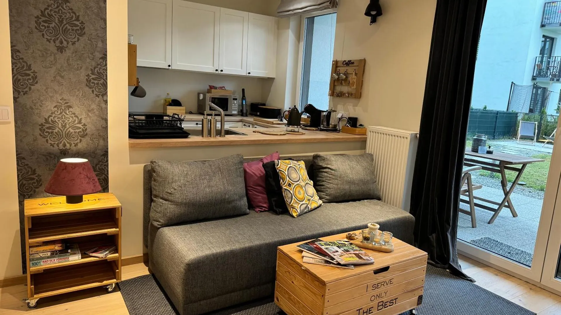 Apartment Relax&Comfort New Waw 50 Sqm With Terrace, Garden, Free Parking And Ac Warsaw
